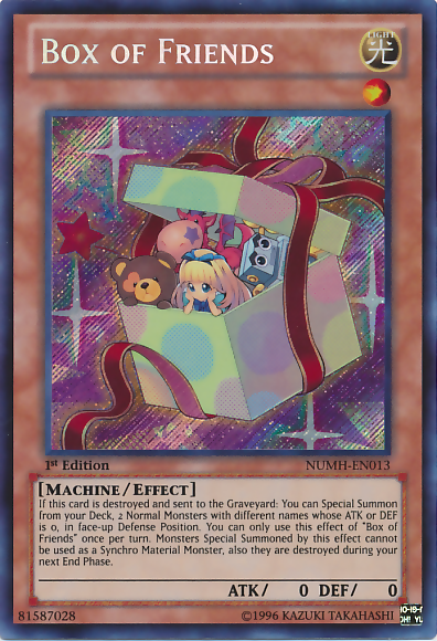 Box of Friends [NUMH-EN013] Secret Rare Online