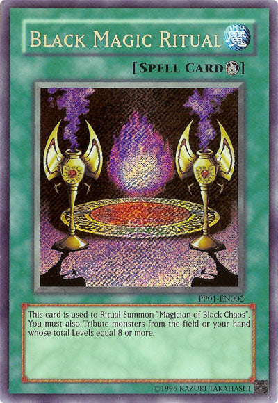 Black Magic Ritual [PP01-EN002] Secret Rare For Discount