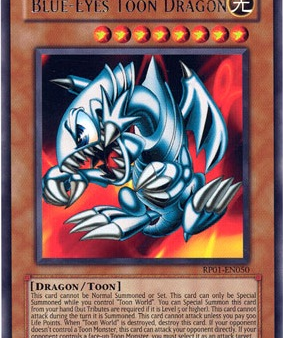 Blue-Eyes Toon Dragon [RP01-EN050] Rare For Cheap