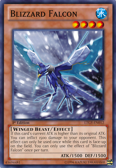 Blizzard Falcon [LTGY-EN012] Common For Discount