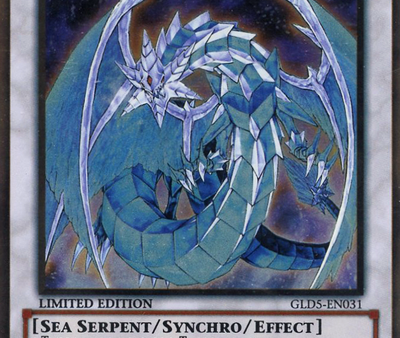 Brionac, Dragon of the Ice Barrier [GLD5-EN031] Gold Rare For Sale