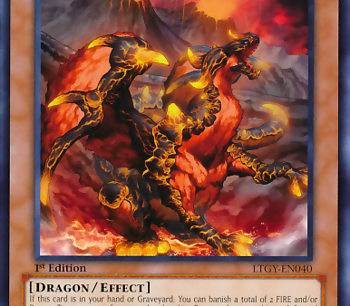 Blaster, Dragon Ruler of Infernos [LTGY-EN040] Rare For Discount