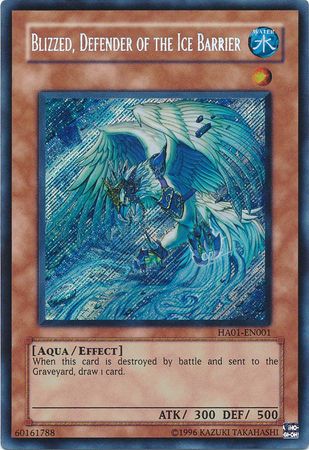 Blizzed, Defender of the Ice Barrier [HA01-EN001] Secret Rare on Sale