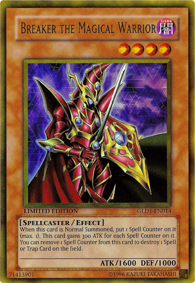 Breaker the Magical Warrior [GLD1-EN014] Gold Rare Online