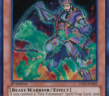 Brotherhood of the Fire Fist - Coyote [LTGY-EN082] Secret Rare on Sale