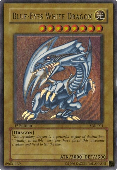 Blue-Eyes White Dragon [SDK-001] Ultra Rare Sale