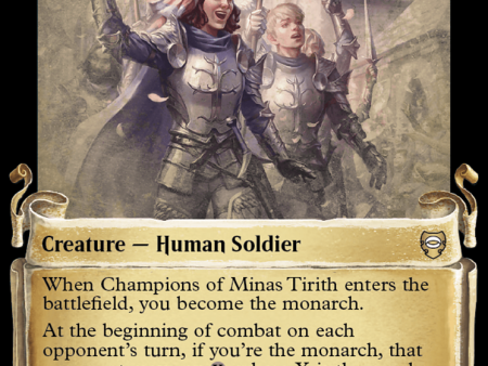 Champions of Minas Tirith [The Lord of the Rings: Tales of Middle-Earth Commander Showcase Scrolls] For Discount