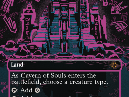 Cavern of Souls (0410d) (Borderless) [The Lost Caverns of Ixalan] on Sale