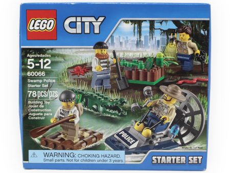 Retired Set 60066 City Swamp Police Starter Set Cheap