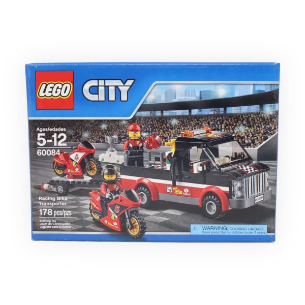 Retired Set 60084 City Racing Bike Transporter Online now