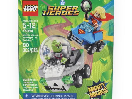 Retired Set 76094 DC Super Heroes Mighty Micros: Supergirl vs. Brainiac For Sale