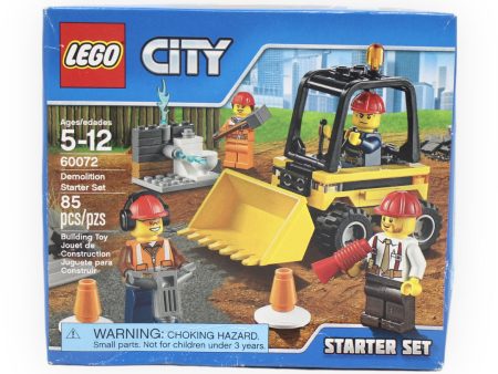 Retired Set 60072 City Demolition Starter Set Discount