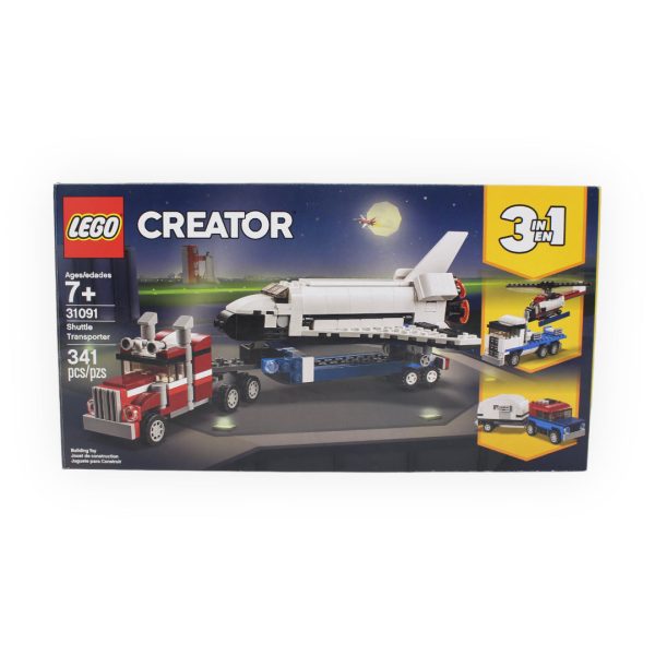 Certified Used Set 31091 Creator Shuttle Transporter For Cheap