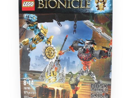 Certified Used Set 70795 Bionicle Mask Maker vs. Skull Grinder Online now