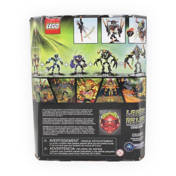 Certified Used Set 71313 Bionicle Lava Beast on Sale