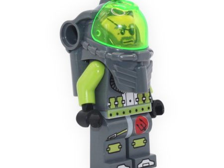 Ace Speedman (dark bluish gray outfit, lime green arms, dark bluish gray helmet) Online Sale