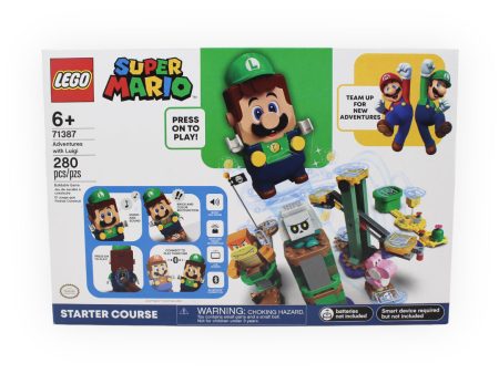 Certified Used Set 71387 Super Mario Adventures with Luigi (rectangular box ver.) Online