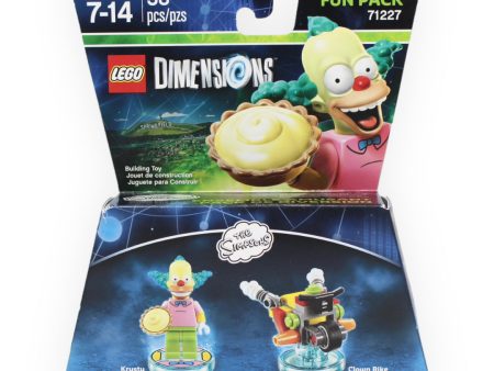 Retired Set 71227 Dimensions Fun Pack - The Simpsons Krusty and Clown Bike Supply