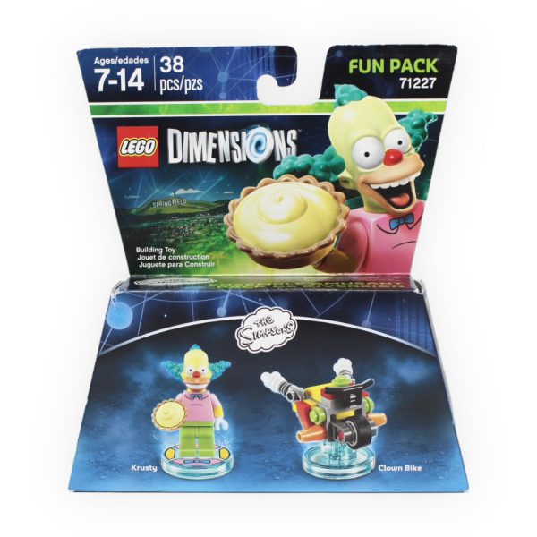 Retired Set 71227 Dimensions Fun Pack - The Simpsons Krusty and Clown Bike Supply