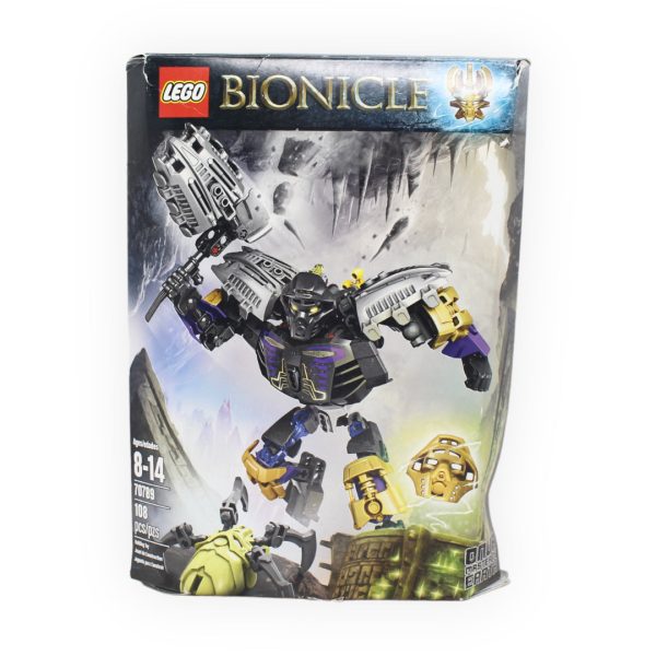 Certified Used Set 70789 Bionicle Onua Master of Earth Online