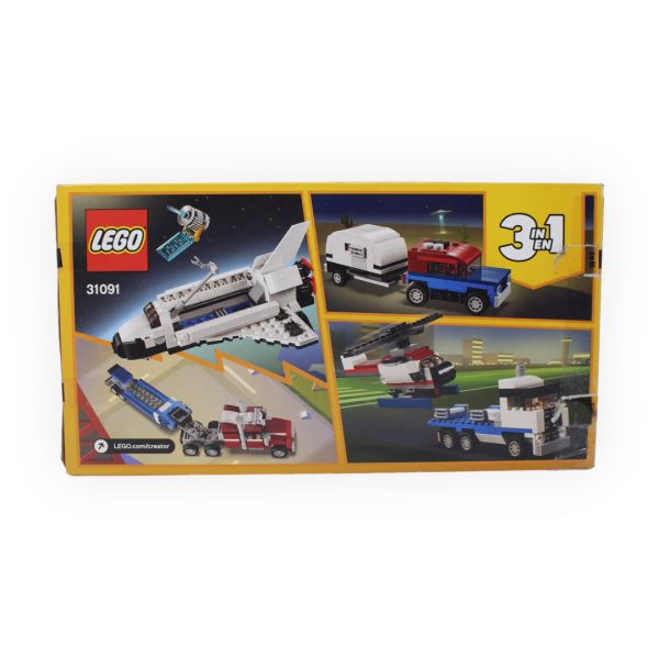 Certified Used Set 31091 Creator Shuttle Transporter For Cheap