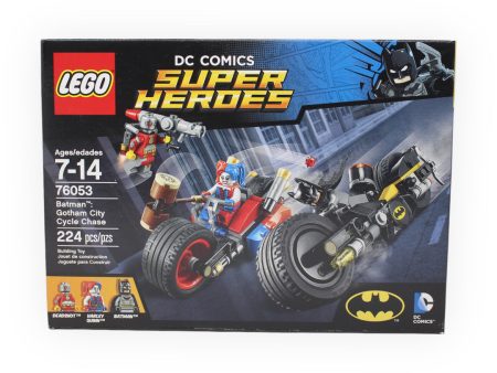 Retired Set 76053 DC Super Heroes Batman: Gotham City Cycle Chase Discount