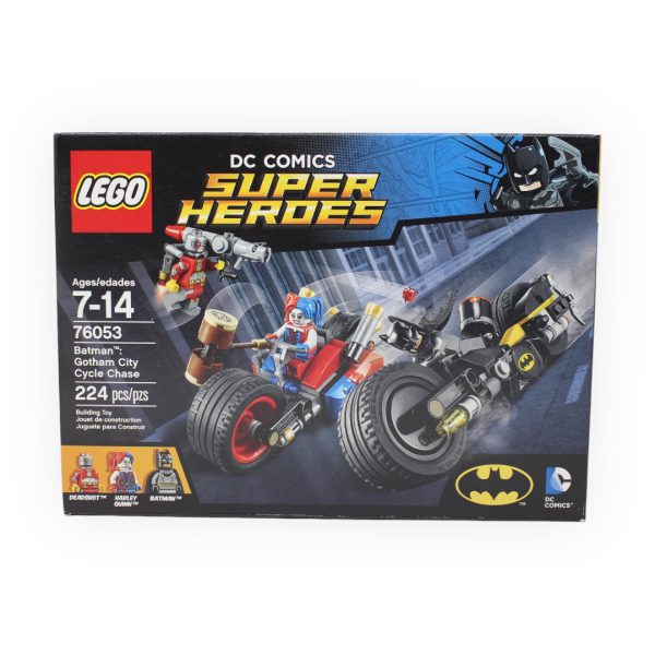 Retired Set 76053 DC Super Heroes Batman: Gotham City Cycle Chase Discount