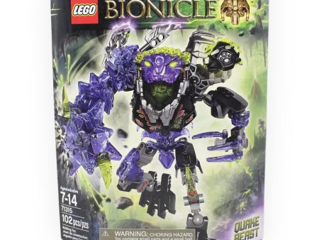 Certified Used Set 71315 Bionicle Quake Beast Discount