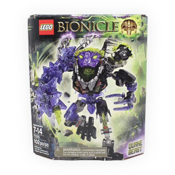 Certified Used Set 71315 Bionicle Quake Beast Discount