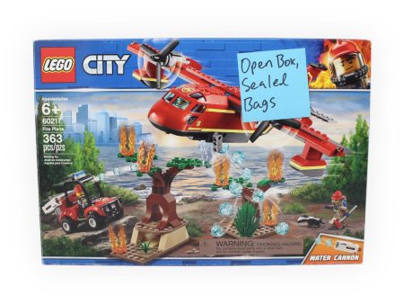 Certified Used Set 60217 City Fire Plane (open box, sealed bags) Supply