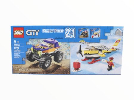 Retired Set 66636 City Bundle Super Pack 2 in 1 (Sets 60250 and 60251) For Sale