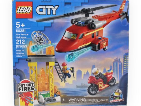 Certified Used Set 60281 City Fire Rescue Helicopter Cheap